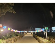 선인사 밤사진
